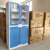 Gabinete de instrumentos de madera y aluminio para escuela, botiquín de laboratorio, gabinete de humos, archivador de hierro macizo, material de muestra, gabinete de PP