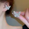 Super Fada Brilhante Diamante Borboleta Ear Cuff 2026 Novo Modelo com Design Deslumbrante, Clipe de Orelha de Fada Indolor, Não Precisa de Piercing