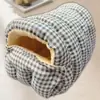 Nido Caliente para Gatos de Cuatro Estaciones, Nido de Invierno para Gatos, Nido para Perros, Suministros Universales de Cuatro Estaciones, Cama Cerrada para Gatos, Extraíble y Lavable