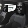 Suministro Transfronterizo de Comercio Exterior de Fundas Universales para Reposacabezas de Coche de Cuatro Estaciones, Fundas Elásticas para Reposacabezas de Coche con Impresión Doble Cara de Seda de Hielo