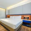 Meihao 3.0 Mobiliário de Hotel Quarto Padrão Conjunto Completo Feito Sob Medida Conjunto Completo de Quarto Padrão para Hotéis e Pousadas, Incluindo Cabeceiras de Cama e Estrados de Cama para Apartamentos