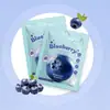 Máscara Facial Transfronteiriça Abacate Romã Pêssego Aloe Kiwi Azul 25g