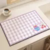 Mantel individual, Tapete para mesa de cocina, Tapete escurridor para encimera, Impermeable para escritorio, Secado rápido, Absorbente, Antideslizante, Aislamiento térmico, Anti-quemaduras, Posavasos pequeño protector