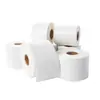 Papel couché autoadesivo largura 20mm etiqueta de quatro colunas papel para código de barras papel autoadesivo para impressão