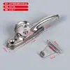 Fechadura de Janela Antiga, Fechadura Gancho Universal para Janela, Trava Bidirecional em Meia-Lua para Portas e Janelas de Correr
