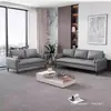 Sofá nórdico para sala de estar, área de lounge de apartamento pequeno, design simples para moradia alugada, quarto de apartamento, loja de roupas, preguiçoso de dois lugares