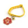 Parche creativo transfronterizo para mascotas, nuevo, con estampado de garra de perro y gato, collar con campana, hebilla para gato, etiqueta, joyería para mascotas