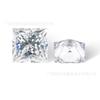 80 Puntos ~ 5 Quilates Moissanita Color Defgh Blanco Ultra Brillante Corte Princesa Piedra Suelta para Montar en Anillos y Collares Diamante Moissanita
