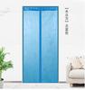 Cortina de puerta suave de plástico transparente, magnética, para aire acondicionado, resistente al viento, aislante térmico, a prueba de mosquitos, para cocina, a prueba de aceite y a prueba de humo.