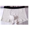 Ropa interior para hombre, venta al por mayor, bóxers de algodón para hombre, absorbentes del sudor, cómodos, transpirables, de ala ancha, ropa interior para hombre de talla grande