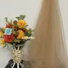 Jardim de Infância Atmosfera de Cores de Outono Criação de Ambiente Série Amarela Malha Decorativa de Fundo Decoração de Teto de Casamento Cortina de Gaze Laranja