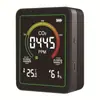 Detector Formaldehído 6 en 1 Co Dióxido de Carbono Pm2.5 Pm10 Tvoc para Uso Doméstico