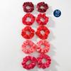 Nuevo Estilo Transfronterizo Retro Simple Color Sólido Set de Gomas para el Pelo Tela Cintas para el Cabello Bandas Elásticas Retro Simples Venta al por Mayor