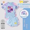 Traje de baño para niñas del grupo de chicas Kpop Hunter 2025, traje de baño para niñas de secado rápido, traje de baño dividido para niñas de talla mediana y grande, de moda.