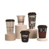 Vaso desechable de papel para café de doble capa engrosado para té con leche, vaso de alta calidad para llevar bebidas, embalaje para llevar para empresas, personalización comercial 1