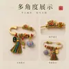 Broche de Zongzi do Festival do Barco-Dragão Novo Estilo Chinês Fragrância de Zongzi Pin Colorido Auspicioso Decoração Área Cênica Cultural Criativo Presente Venda por Atacado