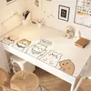 Tapete de mesa infantil de desenho animado, à prova d'água, lavável com pano, mesa de escrita sem lavagem, pano para mesa de escritório de computador, tapete protetor de mesa