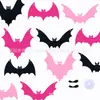 Novo Pingente de Morcego de Halloween Simulação Morcego Preto Pendurado Voando Decorações Temáticas de Halloween para Interior e Exterior