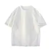 Camiseta de manga curta esportiva color-blocking de verão da linha Hasselblad, desconstruída, para mulheres, estilo de rua moderno, corte solto, top casual para casais
