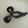 Pinza para el Cabello de Alta Gama Estilo Nuevo con Moño de Color Sólido, Tamaño Grande, Pinza de Tiburón para la Parte Trasera de la Cabeza, Pasador para Mujer, Moda de Verano