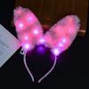 Diadema luminosa tocado piel de zorro orejas de gato diadema puesto de festival de primavera puesto de mercado nocturno juguetes de pequeños productos al por mayor