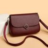 Bolsa Feminina Vintage Transfronteiriça 2025 Nova Moda Padrão Lichia Pequena Quadrada Bolsa de Ombro Único Transversal Atacado Versátil