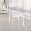 Silla de Plástico para el Hogar Silla de Comedor para Adultos Engrosada Silla Casual con Respaldo Silla de Oficina Silla Sencilla Moderna para Persona Perezosa Silla para Mesa de Comedor