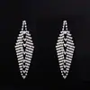 Brincos e Pingentes de Diamante Inteiro Transfronteiriços, Brincos da Moda Tendência, Novos Modelos no Mercado, Exquisitos Cravejados de Diamante, Atacado do Fabricante E208