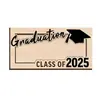 Transfronterizo Nuevo 2025 Nueva Temporada de Graduación de Madera Cartera Sobre Bolsita de Dinero Creativa Adornos de Regalo Portafolio de Efectivo para Graduación