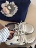 Zapatos de Entrenamiento Versátiles Estilo Coreano Alemán para Mujer 2026 Primavera Nuevos Zapatos de Lona Malla Transpirable Tenis Deportivos Zapatos Blancos Zapatos de Moda
