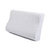 Almohada cervical de espuma viscoelástica de rebote lento transfronteriza para protección del cuello, almohada para protección del cuello, núcleo de almohada ondulado alto y bajo, almohada cervical de fibra de bambú