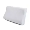 Almohada de espuma viscoelástica para sueño profundo sin presión, almohada de soporte para la columna cervical, adecuada para adultos y estudiantes, ideal para dormitorios, proporciona protección para el cuello, almohada de espuma viscoelástica suave y cómoda