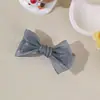 Pinzas para el Cabello de Bebé con Lazo de Nuevo Estilo Transfronterizas Europeas y Americanas, Accesorios para el Cabello, Pinzas de Colores Múltiples para Niñas, Venta al por Mayor