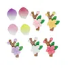 Pétalas de Flor de Resina, Galhos, Decorações para Capa de Celular, Pingentes para Sapatos, Cola Creme, Copo Térmico, Adesivos DIY para Geladeira, Acessórios