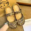 Zapatos de ballet con estampado de lunares estilo Ins, leopardo KT, accesorios para DIY, dijes de zapatos de moda y versátiles, hebillas decorativas para zapatos con agujeros