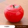 Cerámica Creativa Fruta Fresa Lata de Té Hogar Sellada Almacenamiento A Prueba de Humedad Tarro de Dulces Escritorio Mesa de Té Exhibición