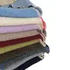 Bufanda de lana para mujer para otoño e invierno, cálida y versátil, calentador de cuello de punto de color liso, chal de lana estilo coreano para estudiante, bufanda triangular para mujer
