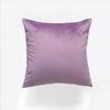 Funda de Almohada de Terciopelo de Color Puro Sin Núcleo Logotipo Funda de Cojín para Coche Terciopelo Holandés Funda de Almohada para Respaldo de Sofá de Oficina