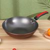 Sartén Antiadherente Blanca Estrellada Impresa para el Hogar Transfronteriza Personalizada con Menos Humo de Aceite Wok Wok de Diamante Set de Regalo Empresarial Personalización