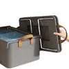 Caja de Almacenamiento al por Mayor para Armario del Hogar, Caja de Almacenamiento Multifuncional, Armario Plegable para Ropa con Estructura de Acero, Caja de Almacenamiento para Pantalones