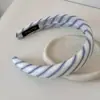 Nueva Diadema Azul Elegante y Fresca, Simple y Versátil para el Trayecto Diario, Diadema Delgada para Uso Diario, Accesorio para el Cabello