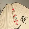 Horquilla con Colgante de Estilo Antiguo, Materiales para Joyería Hecha a Mano DIY, Solapa de Presión para Cheongsam, Corona de Pelo de Abanico Casera, Colgante Versátil