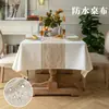 Toalha de Mesa Nórdica Russa Tecido de Algodão e Linho Toalha de Mesa para Mesa de Jantar Toalha de Mesa à Prova d'Água Toalha de Mesa Toalha de Mesa para Mesa de Centro Luxo Leve Sensação de Alta Qualidade