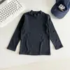 Valle del Viento 2026 Otoño Nuevo Estilo Coreano Versátil Ropa Interior Básica Suave y Acogedora para Niños Primavera y Otoño Ropa Interior Simple para Niños y Niñas