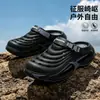 Zuecos de Suela Gruesa Eva para Hombre, Antideslizantes de Verano, Resistentes al Olor, Soporte para el Arco, Deportivos Antibacterianos Modelo Nuevo 2026 Sandalias