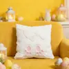 Funda de Almohada de Pascua de Amazon Sin Relleno Felpa PV Conejo Cojín de Sofá para Sala de Estar Fabricante Al por Mayor