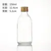 Botella de Vidrio Transparente para Líquidos Orales 30ml Botella Pequeña Sellada para Medicamentos Botella Dosificadora de Jarabe Botella de Vidrio para Suplementos de Salud Botella para Medicamentos con Enzimas