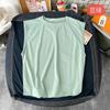 Camiseta Regata sem Mangas para Meninos, Colete Moderno, Regata Esportiva, Estilo Moderno Solto Casual Estilo Hong Kong Verão Roupa Íntima, Uma Peça Drop Shipping