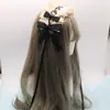 Diadema Lolita de chica suave japonesa horquilla de encaje lolita Dulce diaria versátil banda para el cabello Lazo tocado kc