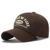 Nueva gorra de béisbol bordada de moda para hombres y mujeres, gorra con visera de protección solar, informal, ajustable, para jóvenes y estudiantes.